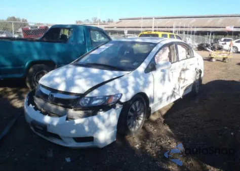 2010 Honda Civic Sdn Ex z USA, uszkodzony, nr VIN 19XFA1F8XAE050844
